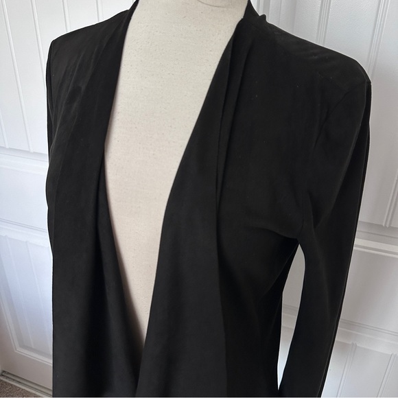 Zara Black Suede Jacket - Picture 2 of 7